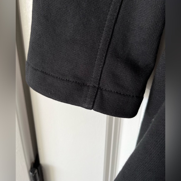 ALL SAINTS Navarre Oversized Jacket Sweatshirt Black - Picture 15 of 16